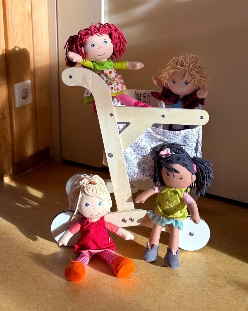 Gespendete Theaterpuppen